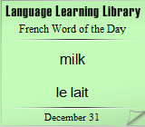 Green french Word of the Day
