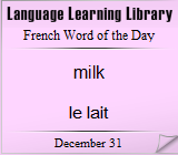 Pink french Word of the Day