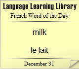 Yellow french Word of the Day
