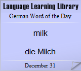 Blue german Word of the Day