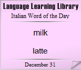 Pink italian Word of the Day