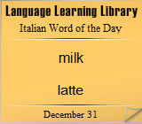 Orange italian Word of the Day