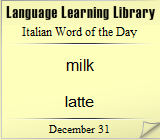 Yellow italian Word of the Day