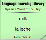 Green spanish Word of the Day