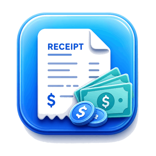 Cash receipt template preview