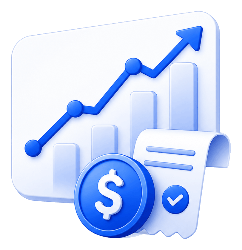 Analytics and payment tracking illustration