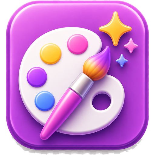 AI art generator app icon